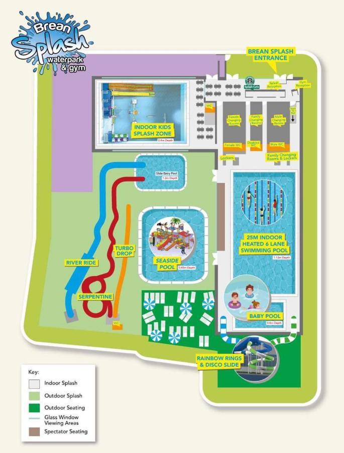 95 Holiday Resort Unity 3 Bed Passes Included Brean Esterno foto